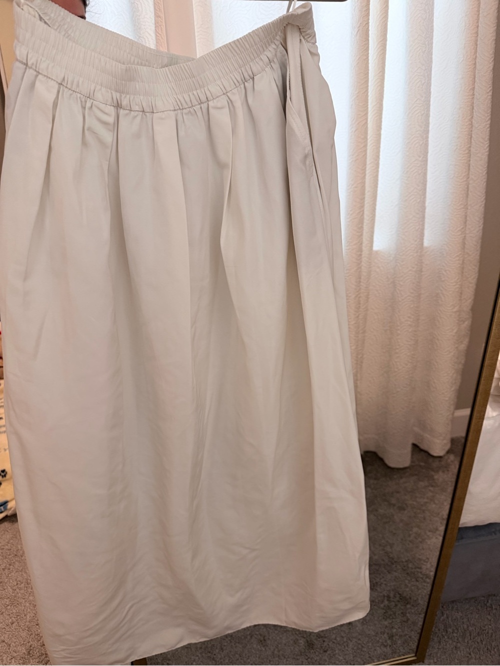 ZARA Nylon skirt 2024
